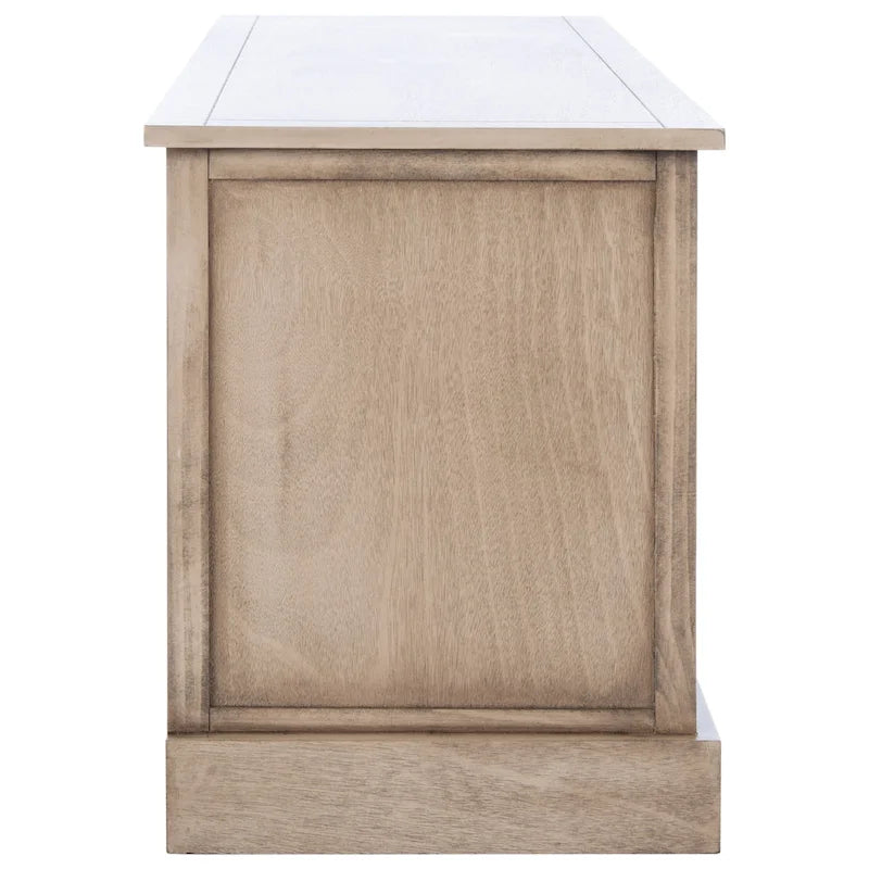 SAFAVIEH Salime 3-Drawer Bottom Shelf Storage Bench - 47.3 W x 15 L x 19 H - 47Wx15Dx19H