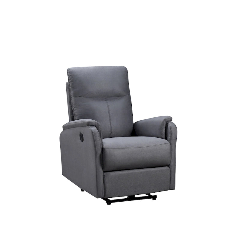 Power Recliner Chair With Usb Charge Port , Recliner Single Chair For Living Room , Bed Room