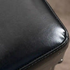 Lisette 30-inch Backless Leather Bar Stool (Set of 2) by Christopher Knight Home