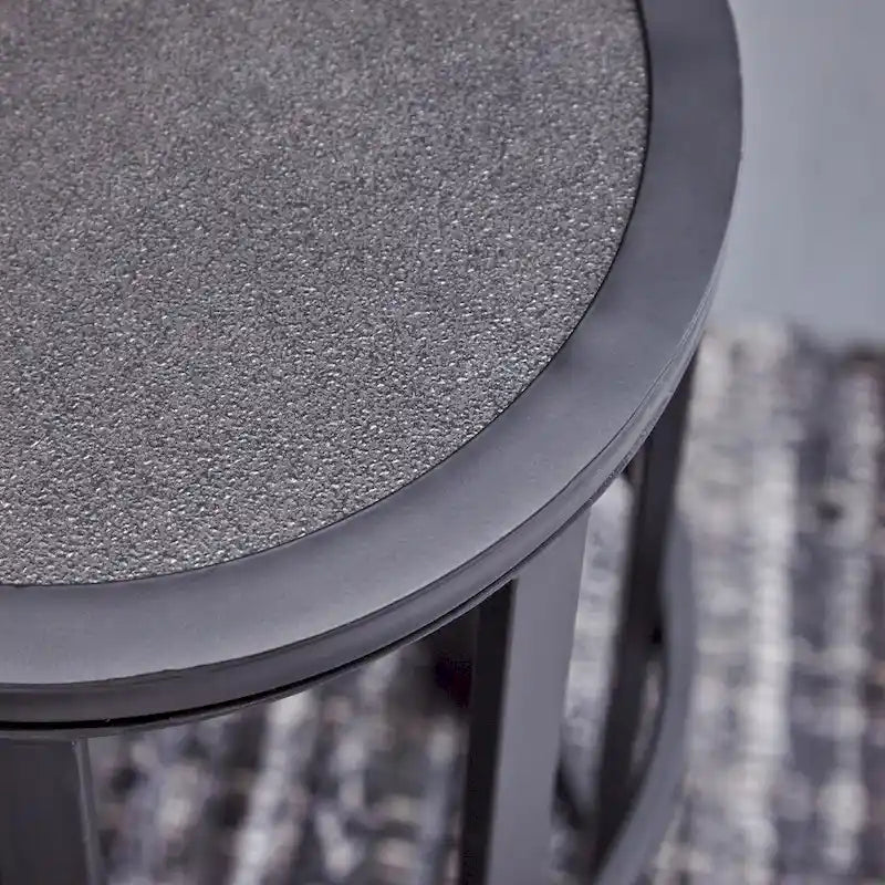 Aaleah Industrial 11-inch Side Table by Christopher Knight Home