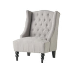 Christopher Knight Home Toddman Tufted High-Back Club Chair - 27.25 L x 33.75 W x 38.50 H