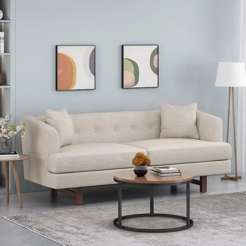 Mableton Indoor Upholstered 3-seater Sofa by Christopher Knight Home