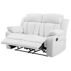 Daria Faux Leather Reclining Loveseat