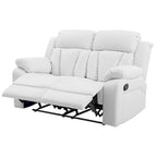 Daria Faux Leather Reclining Loveseat