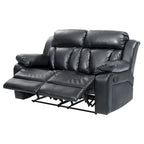 Daria Faux Leather Reclining Loveseat