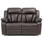 Daria Faux Leather Reclining Loveseat