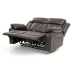 Daria Faux Leather Reclining Loveseat