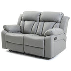 Daria Faux Leather Reclining Loveseat