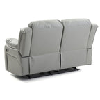 Daria Faux Leather Reclining Loveseat