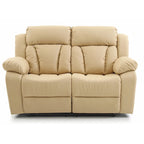 Daria Faux Leather Reclining Loveseat