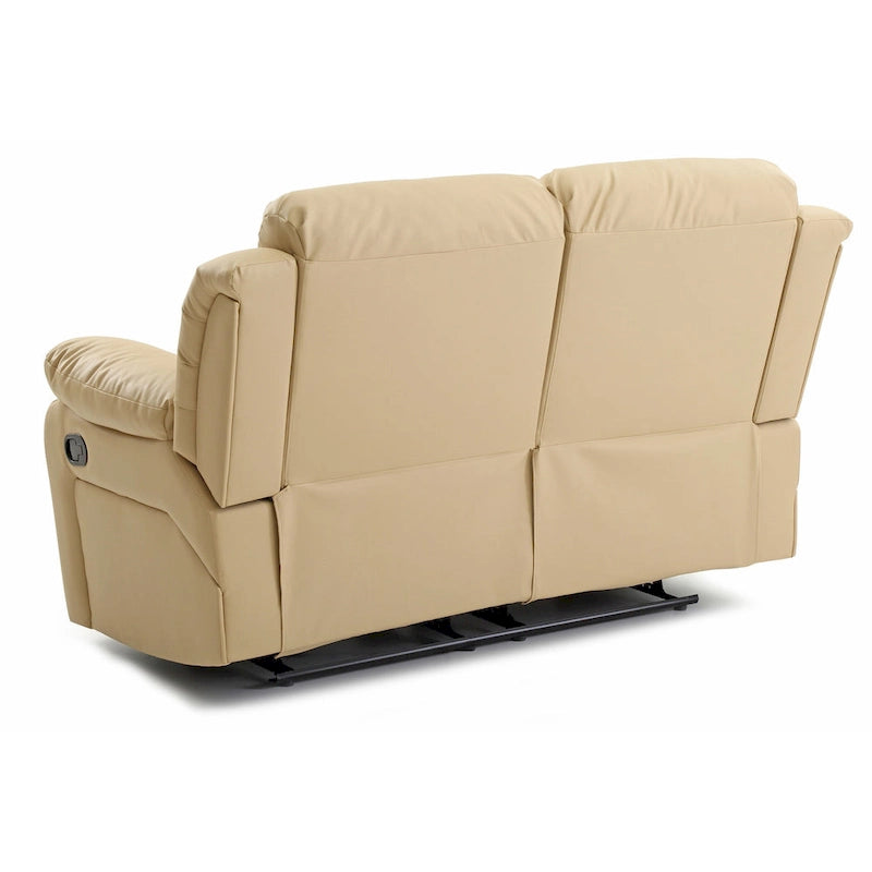 Daria Faux Leather Reclining Loveseat