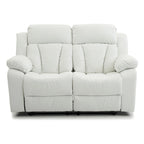 Daria Faux Leather Reclining Loveseat
