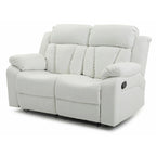 Daria Faux Leather Reclining Loveseat