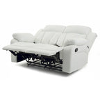 Daria Faux Leather Reclining Loveseat