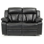 Daria Faux Leather Reclining Loveseat