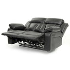 Daria Faux Leather Reclining Loveseat