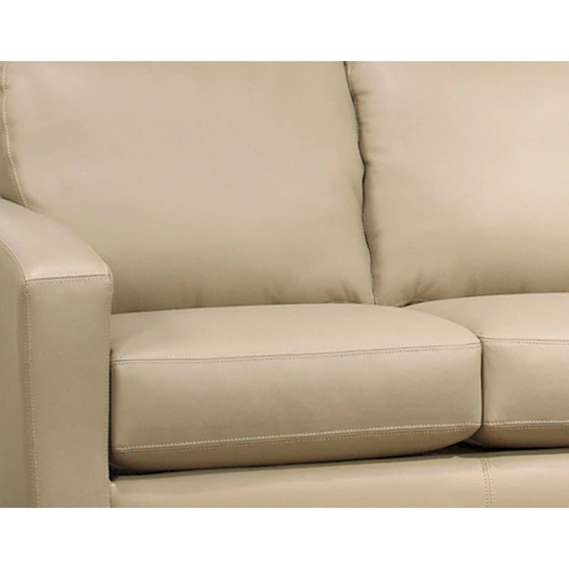 Bryce Italian Top Grain Leather Sofa Chairs Set
