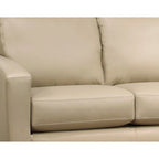 Bryce Italian Top Grain Leather Sofa Chairs Set