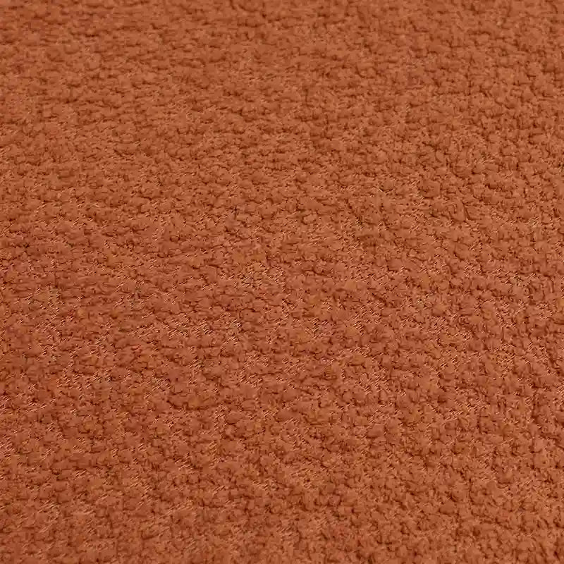 KINWELL 32W Boucle Upholstered Swivel Barrel Accent Armchair