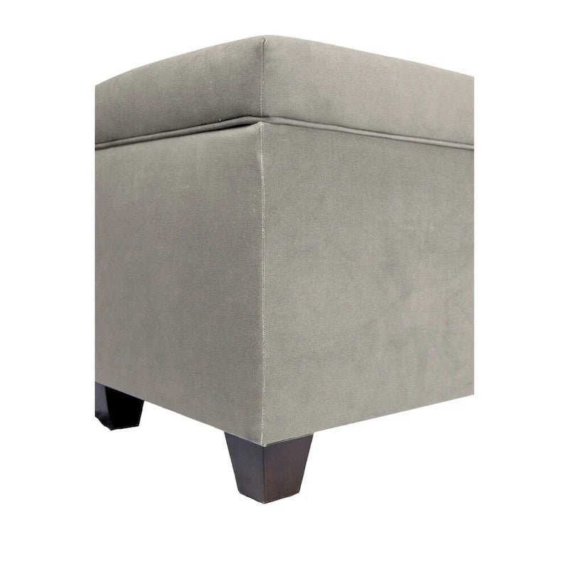 SOLE SECRET DUO 10 Button Linen & Shoe Storage Bench - OBSESSION