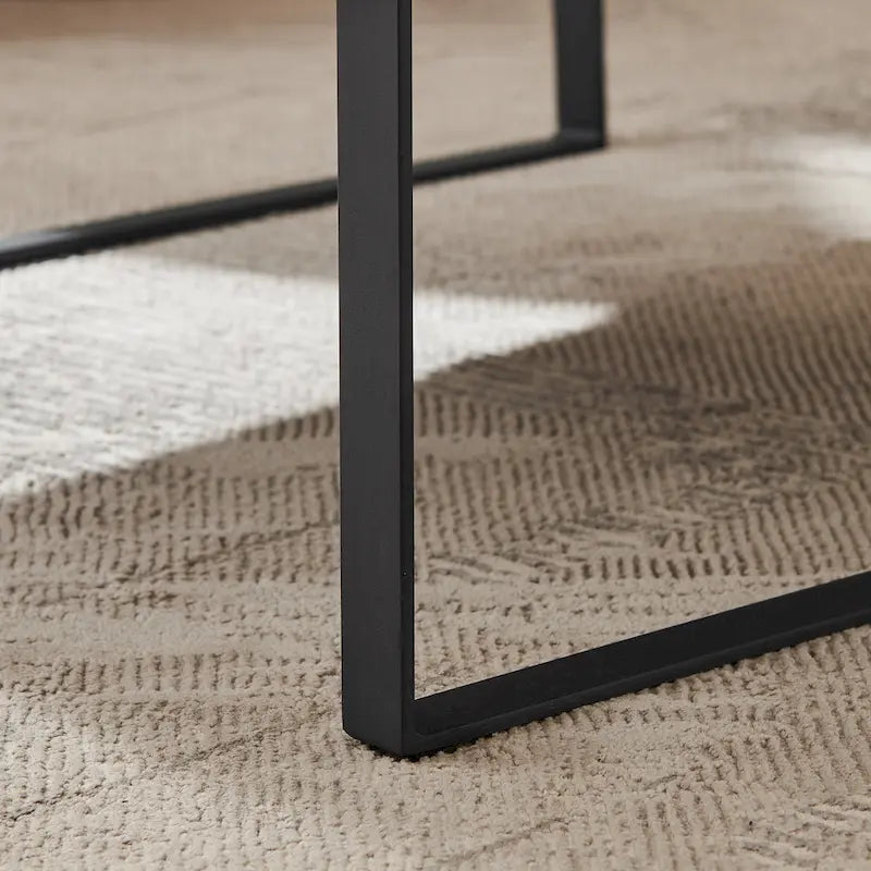 Art Leon Modern Faux Leather Accent Chairs Set of 2