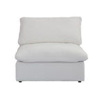 Modern V Shape Couches for Living Room, 6-Seats Modular Convertible Sectional Sofa Couch with Removable Cushion Covers