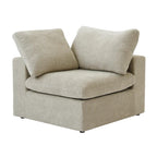 Modern V Shape Couches for Living Room, 6-Seats Modular Convertible Sectional Sofa Couch with Removable Cushion Covers