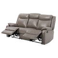 Ward Faux Leather Double Reclining Sofa