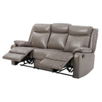 Ward Faux Leather Double Reclining Sofa