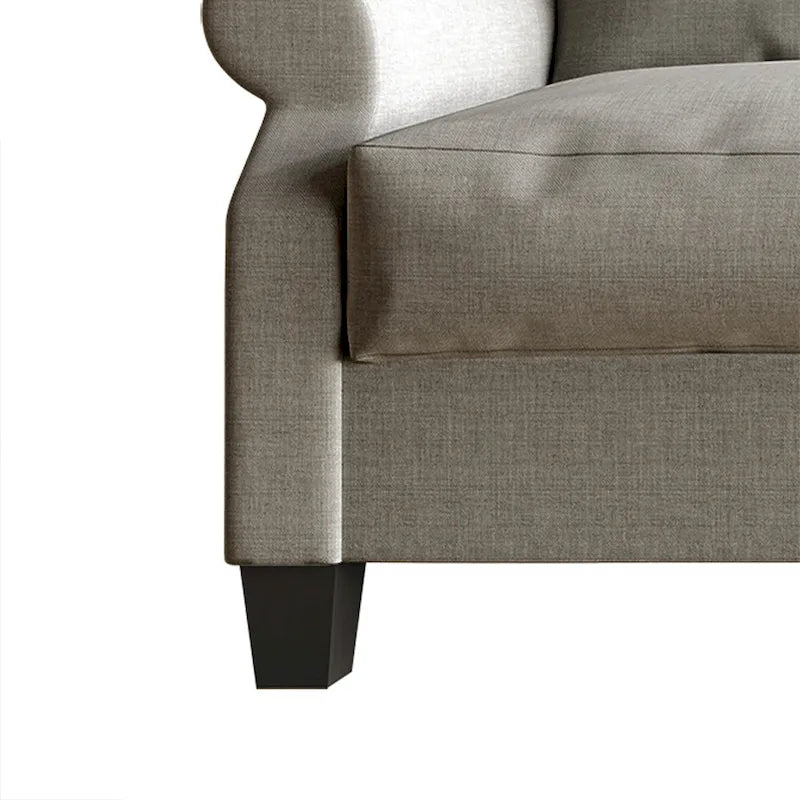CraftPorch Classic Linen Upholstered Sofa