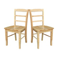 The Gray Barn Moonshine Wood Ladder Dining Chair (Set of 2)