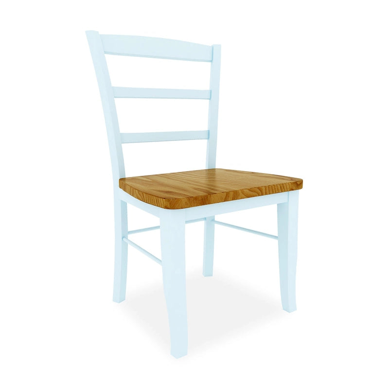 The Gray Barn Moonshine Wood Ladder Dining Chair (Set of 2)