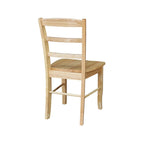The Gray Barn Moonshine Wood Ladder Dining Chair (Set of 2)