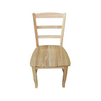The Gray Barn Moonshine Wood Ladder Dining Chair (Set of 2)