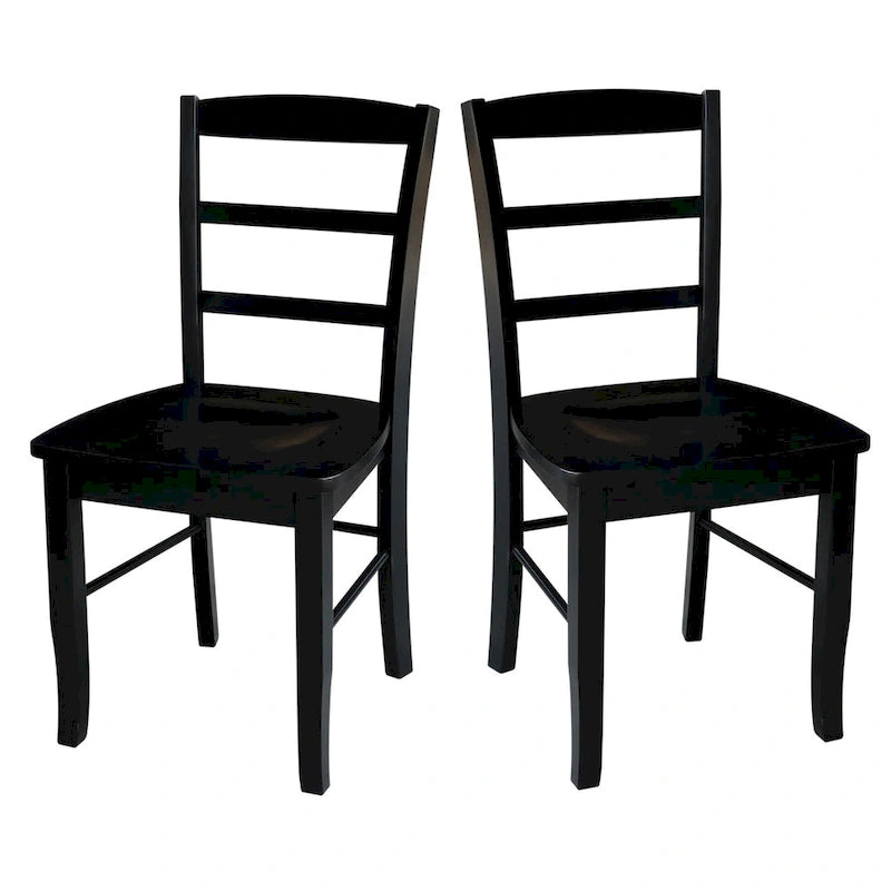 The Gray Barn Moonshine Wood Ladder Dining Chair (Set of 2)