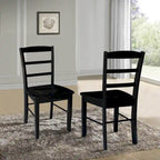 The Gray Barn Moonshine Wood Ladder Dining Chair (Set of 2)