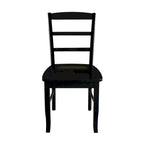 The Gray Barn Moonshine Wood Ladder Dining Chair (Set of 2)