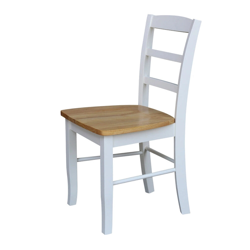 The Gray Barn Moonshine Wood Ladder Dining Chair (Set of 2)