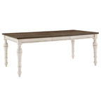 Tournus 4-6-Person Extendable Solid Rubberwood Dining Table Set by iNSPIRE Q Classic