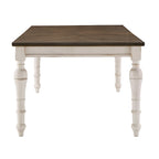 Tournus 4-6-Person Extendable Solid Rubberwood Dining Table Set by iNSPIRE Q Classic