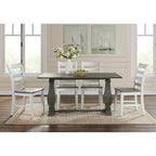 Napa 60 Solid Wood Pedestal Flip-top Sofa Console Table
