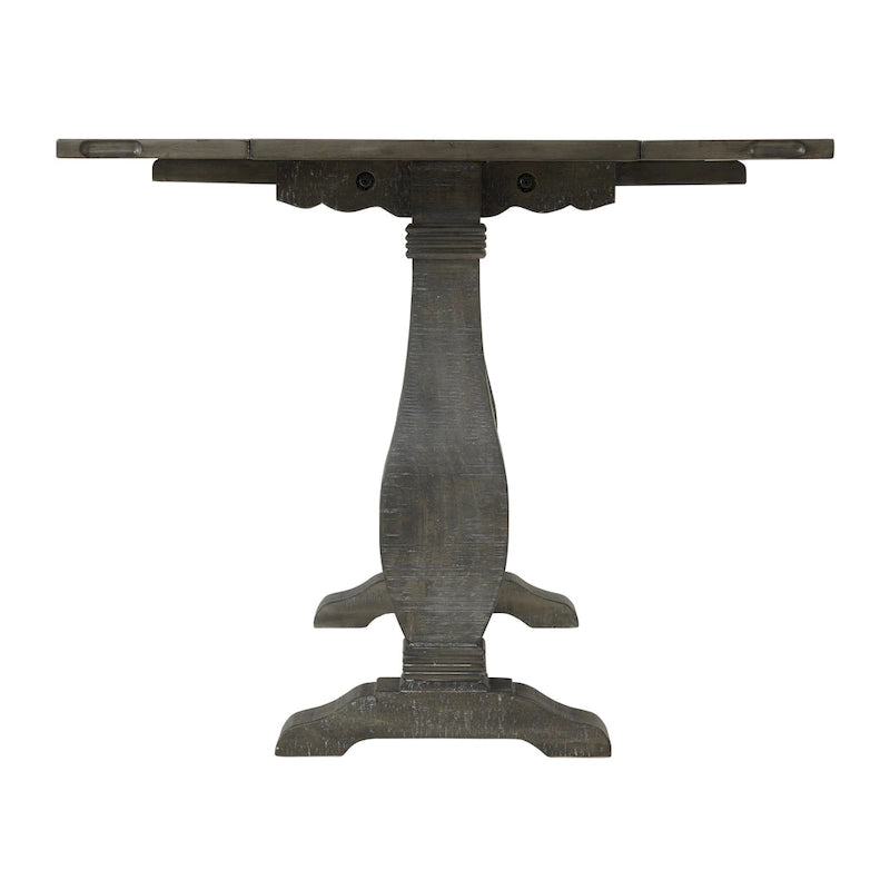 Napa 60 Solid Wood Pedestal Flip-top Sofa Console Table