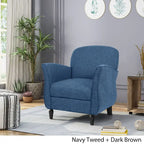 Swainson Traditional Tweed Armchair by Christopher Knight Home