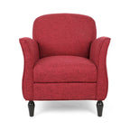Swainson Traditional Tweed Armchair by Christopher Knight Home