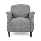 Swainson Traditional Tweed Armchair by Christopher Knight Home