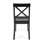 Christopher Knight Home Roshan Farmhouse Acacia Dining Chairs (Set of 2)
