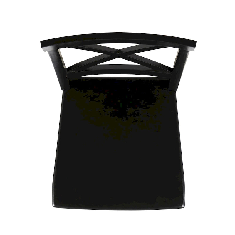 Christopher Knight Home Roshan Farmhouse Acacia Dining Chairs (Set of 2)