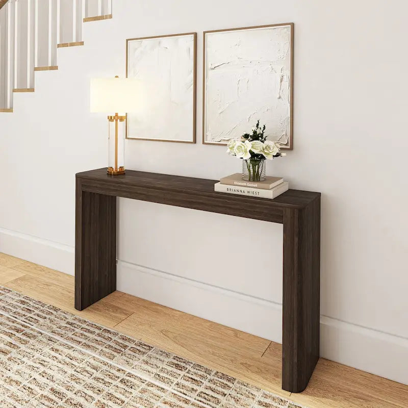 Plank and Beam Contour Console Table - 56