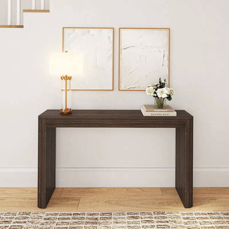 Plank and Beam Contour Console Table - 56