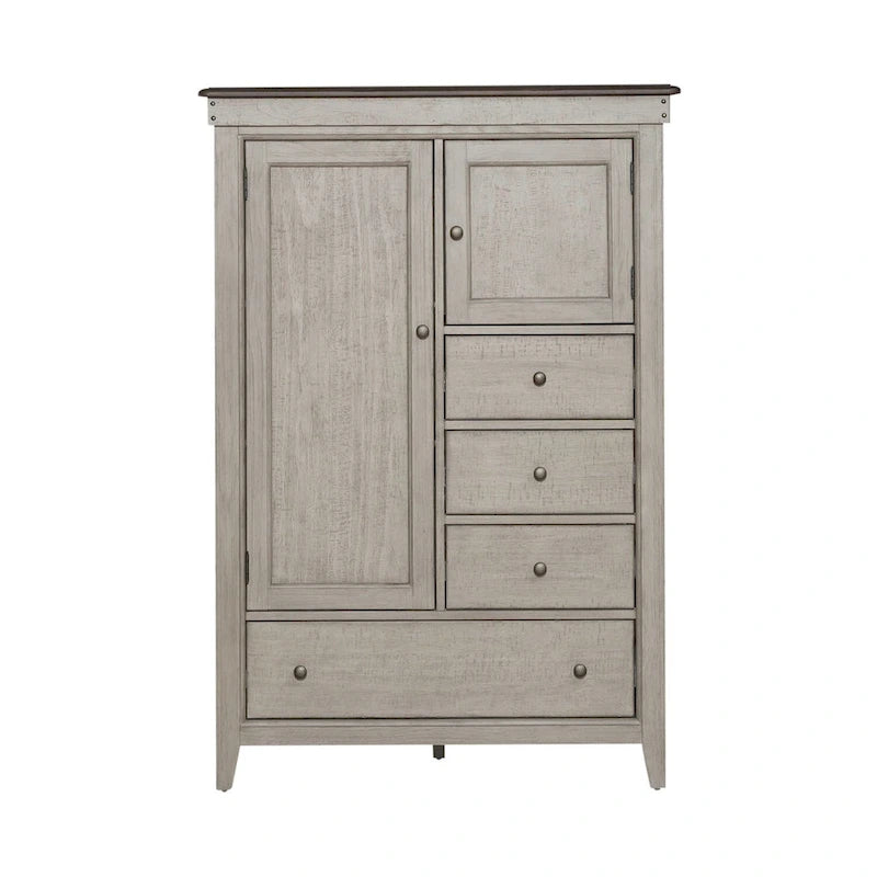 Ivy Hollow Weathered Linen Door Chest